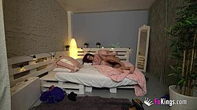 innocent redhead secretly films anatomy lesson with young classmate