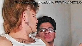 Colombian Chacal Gropes Passive Guy Making Him Moan