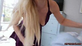 Milf wife enjoys double penetration while hot mom helps out.