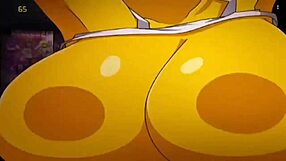 Chica shows her big tits