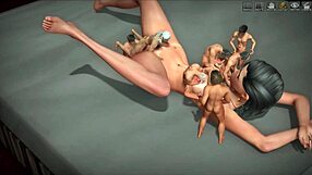 Dreams of Lust, Who’s Ready for This Wild Cartoon Gangbang Action?!