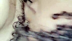 Wanessa Silva greedily sucks transsexual's big cock