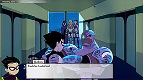 Terra Shines in 18Titans Episode 54 with Wild Animated Action