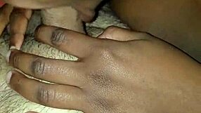 18-Year-Old Ebony Gives Intense Blowjob After Pof Meeting