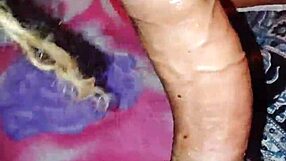 Wanessa Silva greedily sucks transsexual's big cock