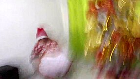 Friend and husband enjoy new year blowjob!