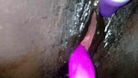 She squirts all over the place.