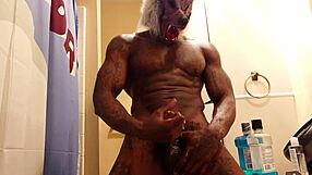 Hallelujah Johnson Worships Big Black Hairy Cock