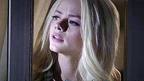 blonde pornstar sucks big cock in reality