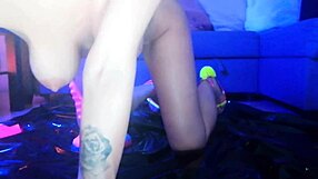 Stacy Bloom In Hard Double Anal Dildo Play With Prolapse And Fisting