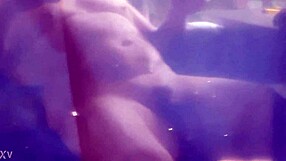 Chubby gay guy masturbates in panties 😏