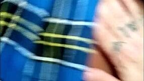 Stepfather makes me sit on pussy painfully