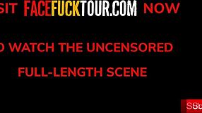 Blonde Slut Linda Leclair Deepthroats!