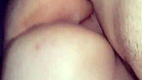 Chubby girl rides her lover passionately while husband is at work