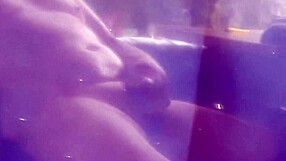 Chubby gay guy masturbates in panties 😏