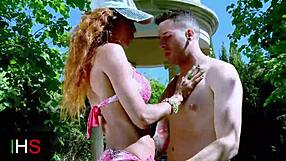 Beautiful Brunette Takes Two Guys and a Muscular Stud for Wild Action. She Rides Hard in Intense Scenes!