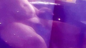 Chubby gay guy masturbates in panties 😏