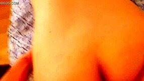 Teen couple's hot latin sex in bed