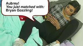 Liza Rowe Riding Big Cock Cumshot