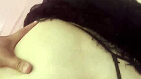 Mexican girl fucked doggystyle by small dick friend