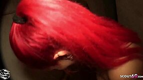 Can the slave fuck his tattooed german teen 18+ dominatrix without condom?