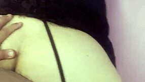 Mexican girl fucked doggystyle by small dick friend