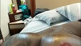 White bull fucks and impregnates hotwife slut passionately