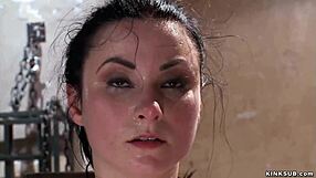 Anal Slave Whipped and Banged in Brutal Painful Session