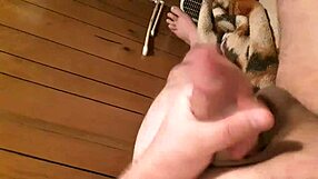 Damn! Shaved Cock Gets Wild Play Now!
