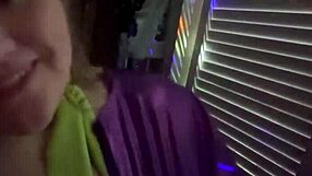 Bbw slut pov sex halloween party with moaning cowgirl riding and cum