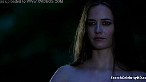 Eva Green goes topless as a sexy brunette pornstar in Camelot S01 2011 scene.