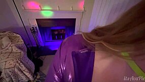 Bbw slut pov sex halloween party with moaning cowgirl riding and cum