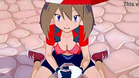 Man, May Haruka is thrilled you're such a great trainer! 😍