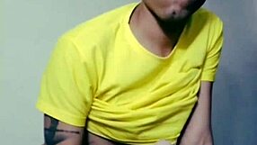 i'm enjoying this hairy macho guy's delicious cock with some sloppy blowjobs, ahh so good!