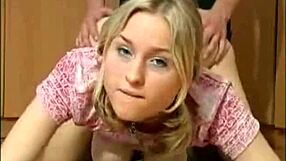 Sexy teen 18+ enjoys sex with boyfriend