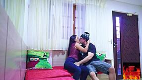 hot morena caught licking big clit on hidden camera