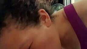 Is she learning to give the perfect blowjob?