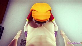 Dragon ball hentai pov pan boobjob blowjob and fucked anime manga japanese cartoon porn