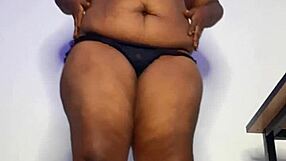 Horny Ebony Housewife Mara Exotic Squirts Hard in Full Video