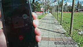 Hot Latina Street Pickup Sucks Cock