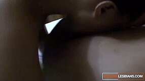 curvy african lesbian couple tribbing hard to reach intense orgasm