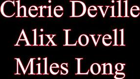 I’m amazed how Cherie Deville teaches Alix Lovell to suck cock perfectly