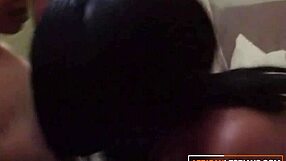 curvy african lesbian couple tribbing hard to reach intense orgasm