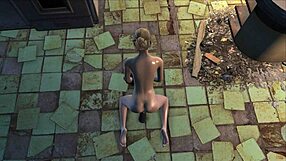This Fallout 4 adventure has Katsu fucking with a dildo in chapter 14