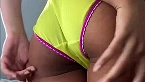 barely legal petite teen flaunts puffy pink pussy