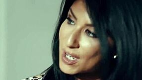 Handsome Young Dykes in Stockings Enjoy Passionate Office Fingering Session with Milf