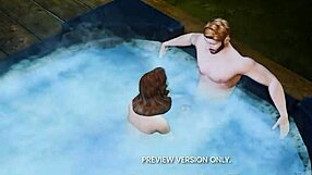 peggy's affair in 3d hentai preview clip