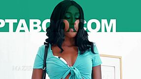 Cum-Swap Cuties Ashley Aleigh and Lala Ivey Riding Hard in Ebony Petite Action