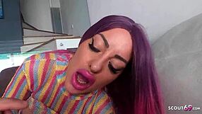 POV-Sex mit deutscher Emo-Schlampe Cathy B im Urlaub