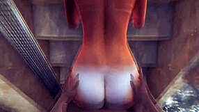 Hot Damn! Anime Hentai Girl Bangs Hard in Bath!